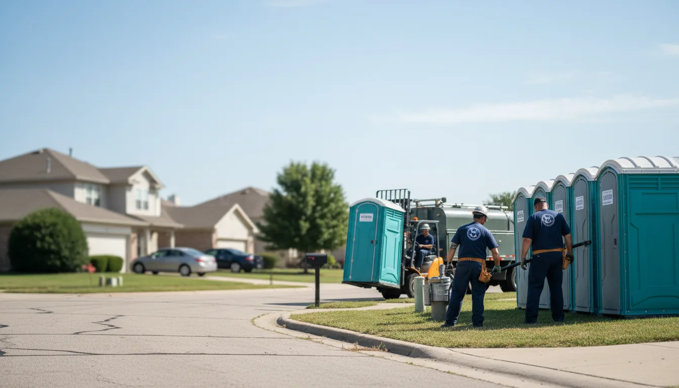 Porta Potty Rental in Williamsville, IL near me